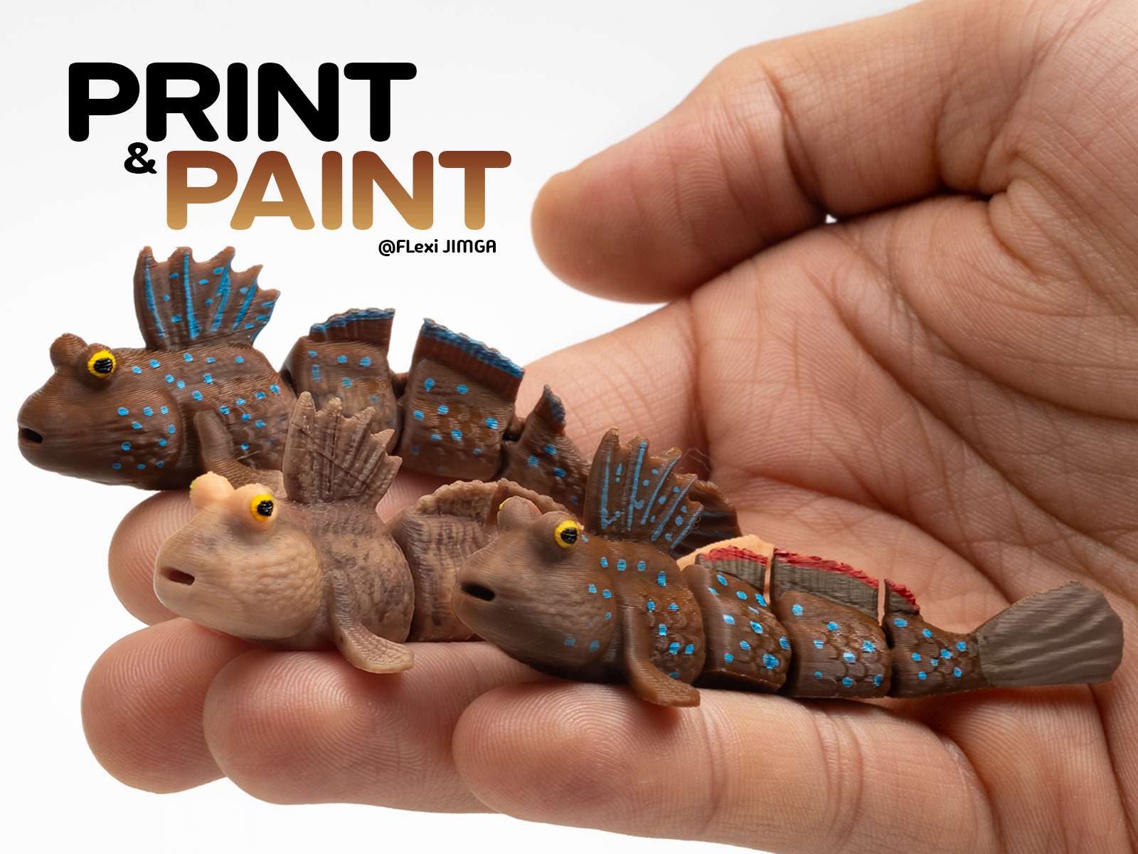 Articulated Mudskipper - Flexi Fish