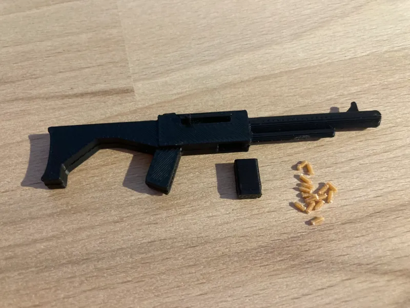 Funktionierendes mini Maschienengewehr