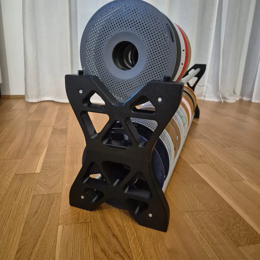 Filament Stand (20x1mm rod version) - Stackable - Free 3D Print Model ...