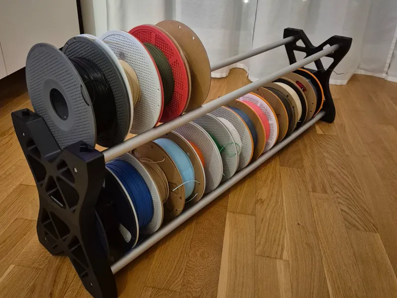 Filament Stand (20x1mm rod version) - Stackable 