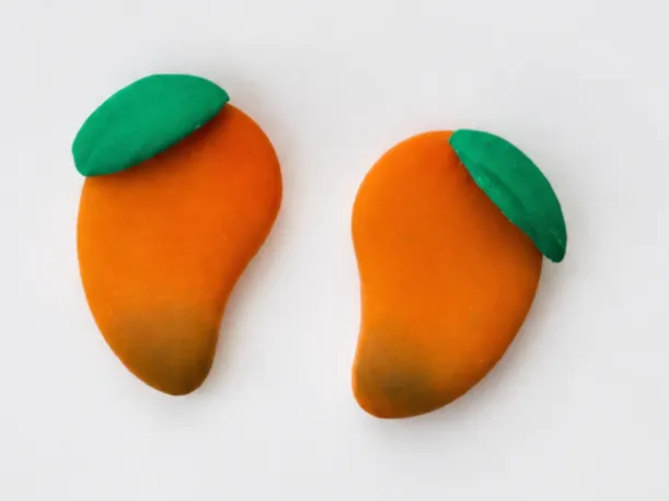 Mango Earrings Polymer Clay Cutter view 3