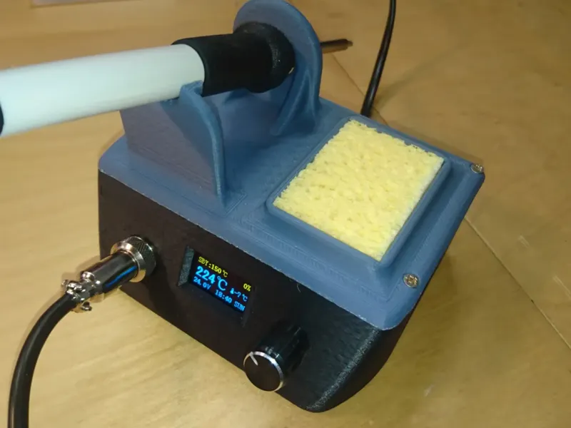 T12 Soldering station case 0.96 inch OLED