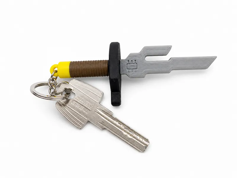 Inverted Spear of Heaven Keychain