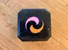 Swirl icon on lid