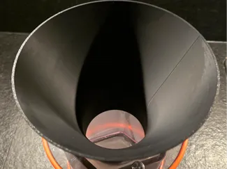 Trichter für Vevor Rotary Tumbler 