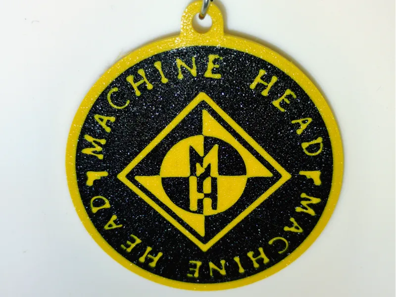 Machine Head Keychain