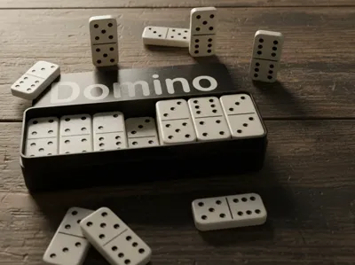 Dominoes Game - Easy Print, Premium Feel
