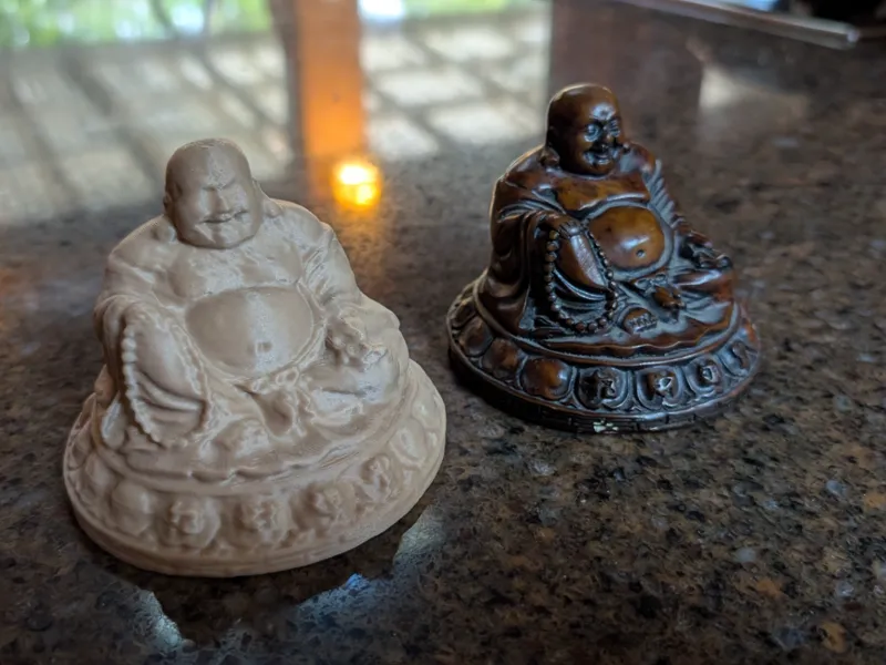 Sitting Buddha 3D Scan