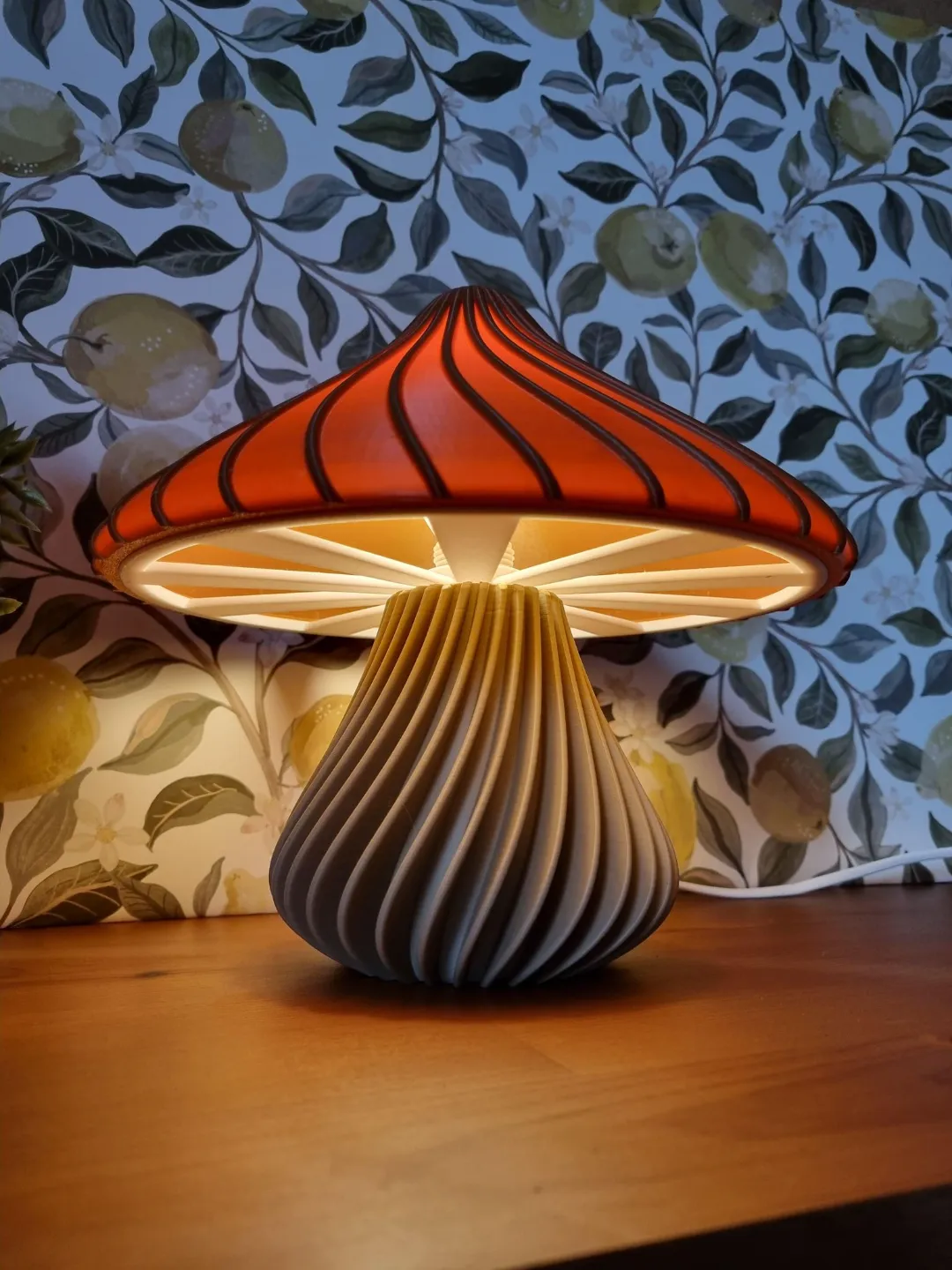 Mushroom Lamp view 2