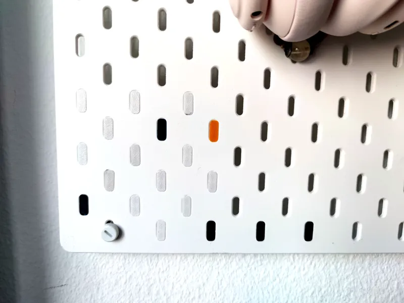 Ikea Skadis hole closure 