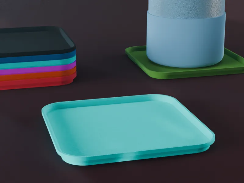 Stackable Square Coaster Set | 3 Sizes