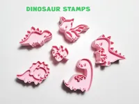 Lot de tampons dinosaures — photo 2