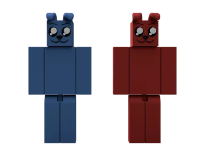 Minecraft Pimpek & Luczek [Ball joints] 