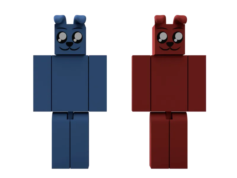 Minecraft Pimpek & Luczek [Ball joints] 