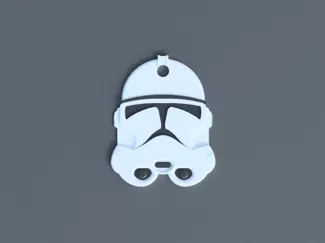 Star Wars Phase II Clone Trooper Keychain
