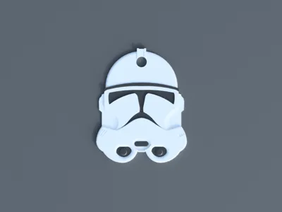 Star Wars Phase II Clone Trooper Keychain