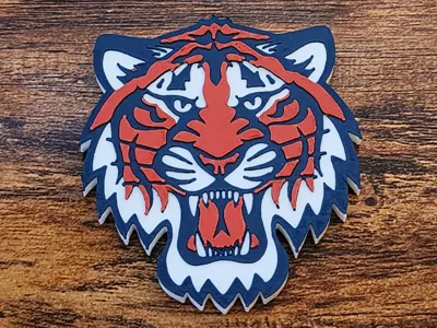 Detroit Tigers Mascot Magnet (Low Waste)