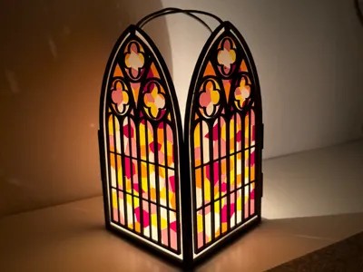 Cathedral Window Lantern