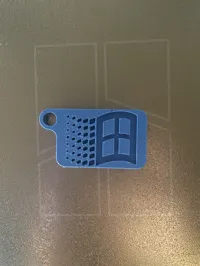 Porte-clés logo Windows classique — photo 2