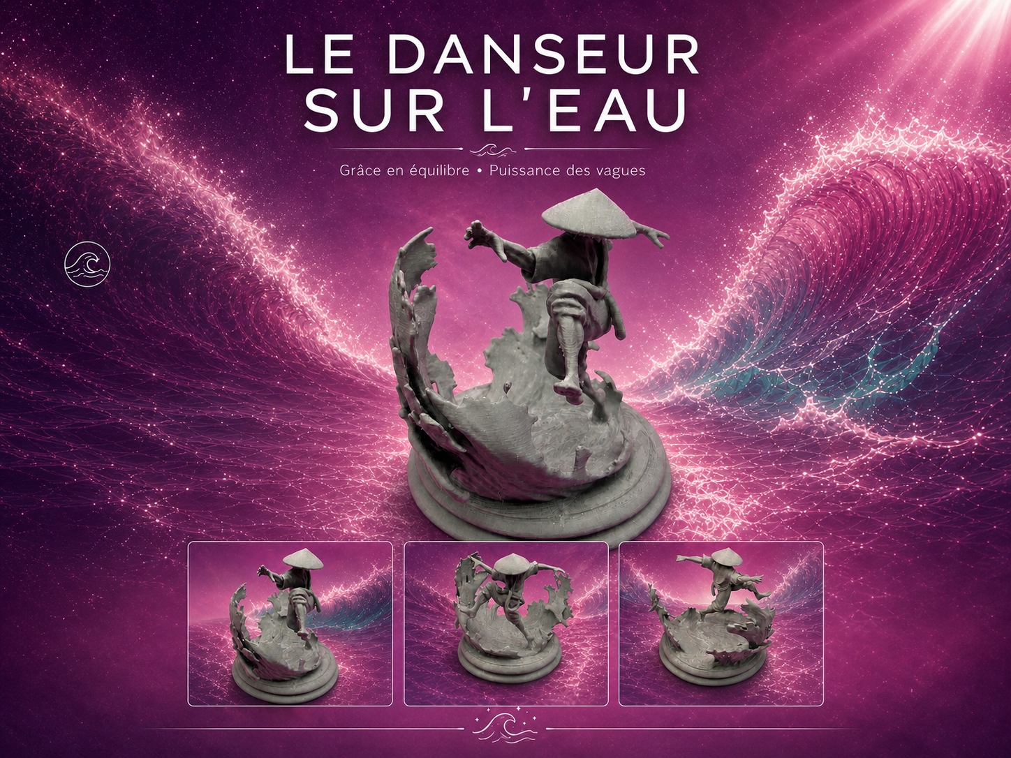 Le danseur sur l'eau