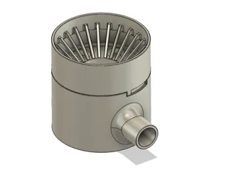 Rain water collector 80mm tube