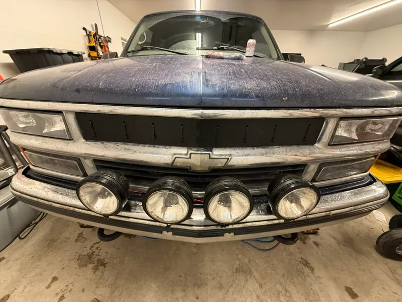 GMT400 grille winter block