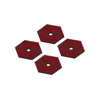 4 Coasters - 0.2mm layer, 2 walls, 15% infill