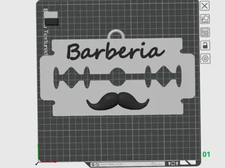 INSEGNA A MURO BARBERIA