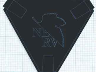 Evangelion Nerv Badge