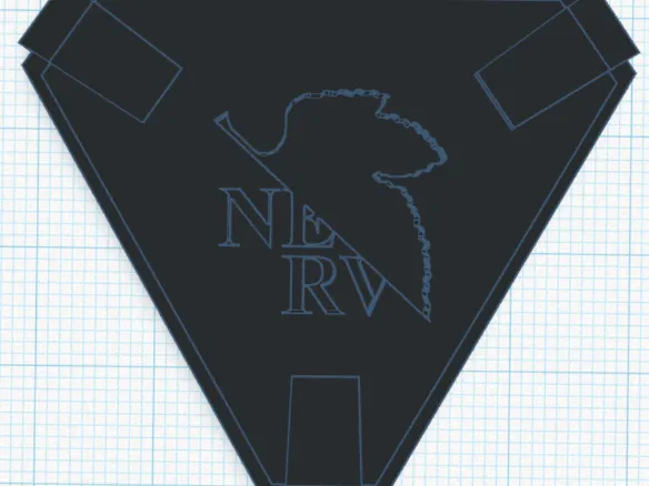 Evangelion Nerv Badge