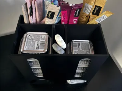 ALUMINUM TRAY DISPENSER FOR CAT FOOD