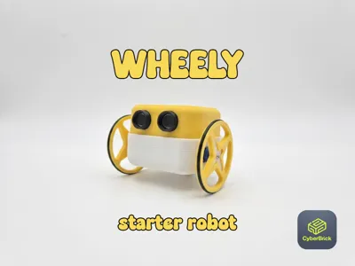 WHEELY - Cyberbrick starter robot