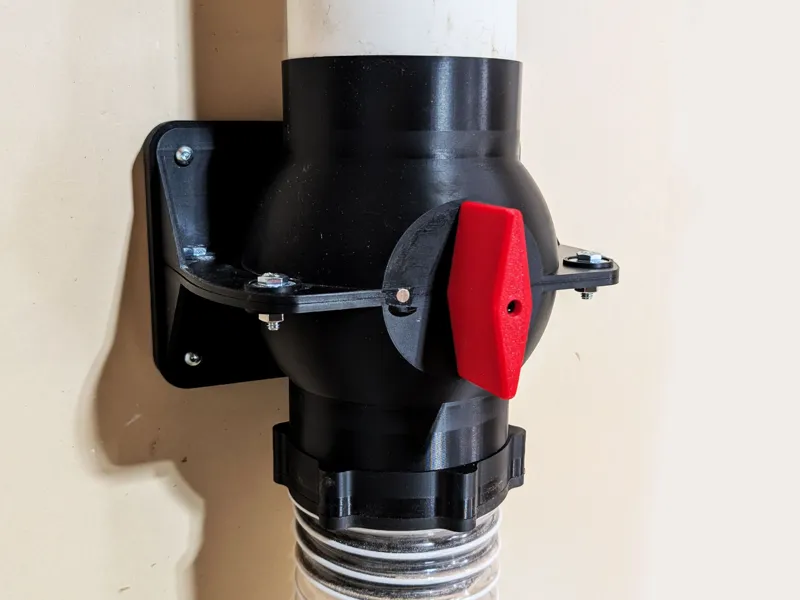 4" Dust Collector Ball Valve