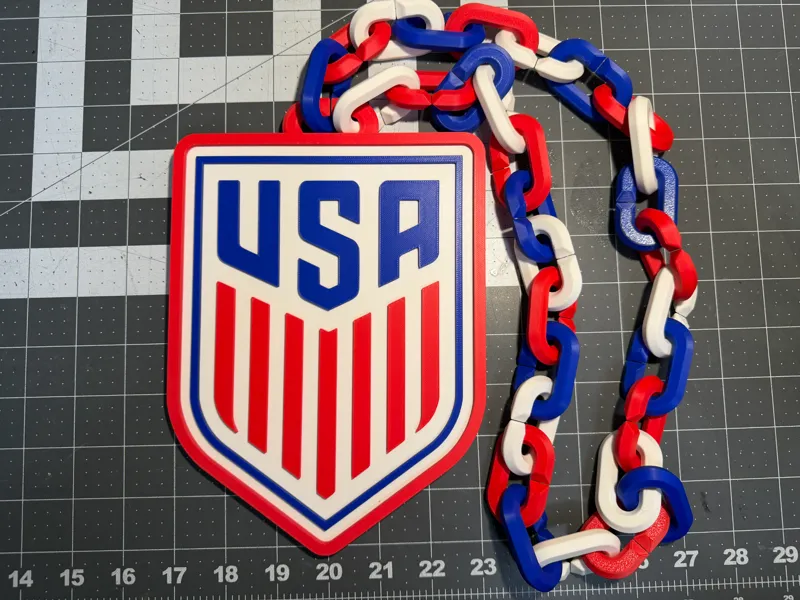 Team USA world cup hype chain