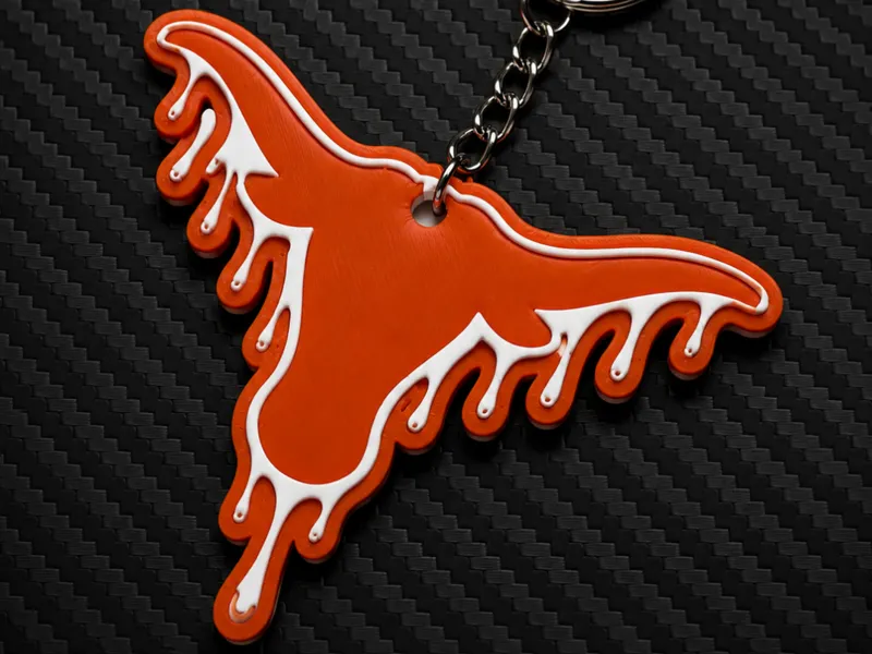Longhorn Drip KeyChain
