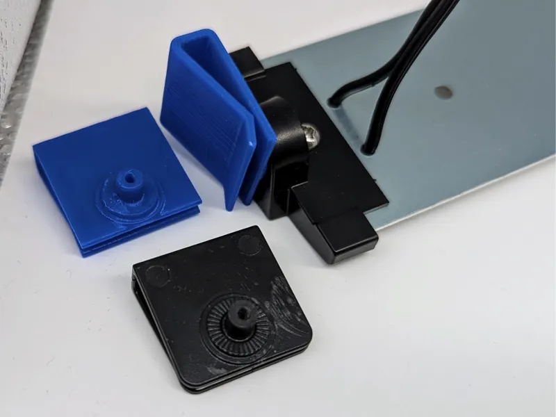 Clamped LED Bar Hinge for Yorbay Photo Studio