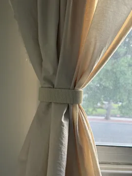 Letrero o emblema decorativo: Japandi Curtain Tieback Loop — vista de referencia 3