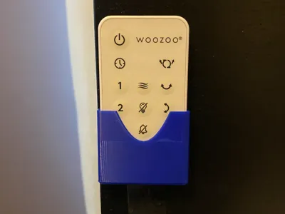 WooZoo remote holder with flat back
