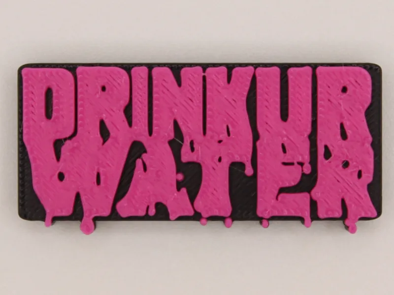 Drinkurwater Inspired Kandi Bead