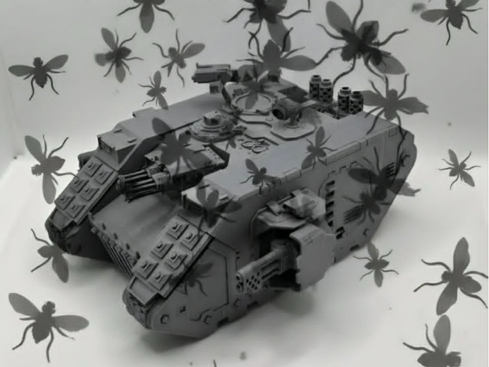 Space Man Earth Crawler Tank - 1