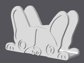 Frenchie Napkin Holder