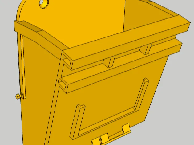 Wall Mounted Phone Rack (UK Skip)