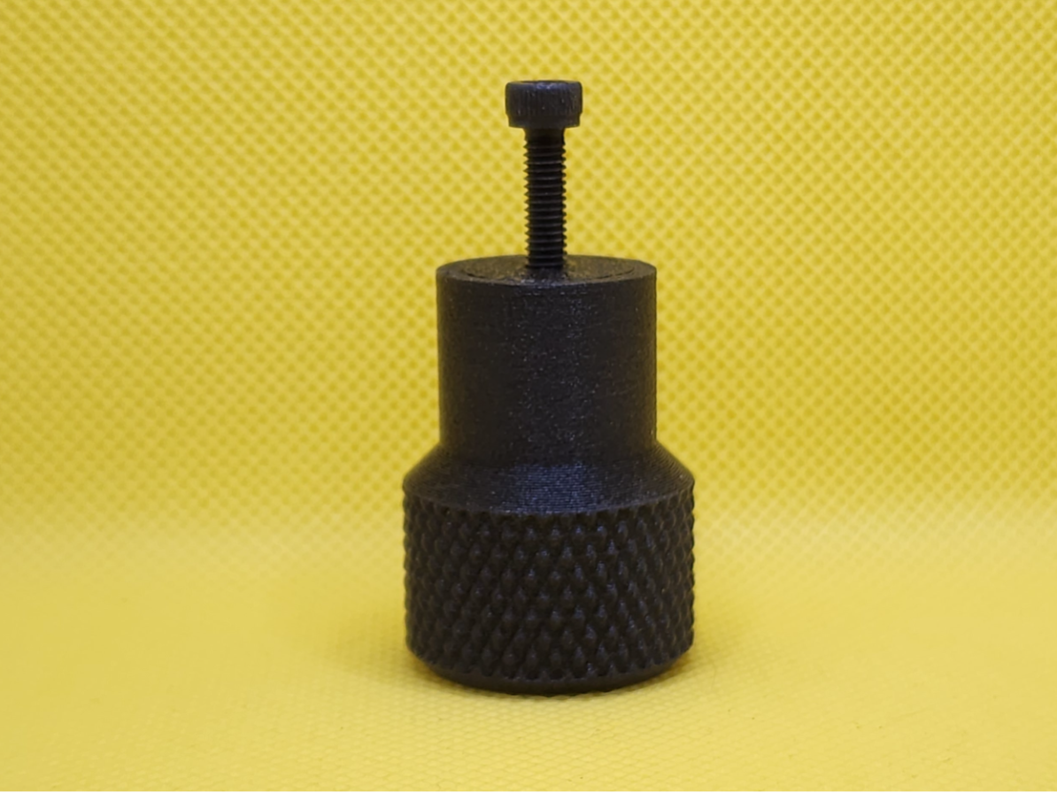 Small Knurled Drawer Knob - M4