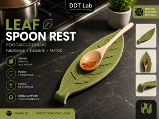 Leaf Spoon Rest – Poggiacucchiaio