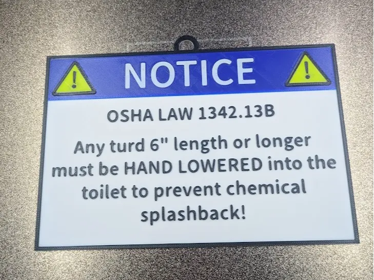 OSHA Law Sign