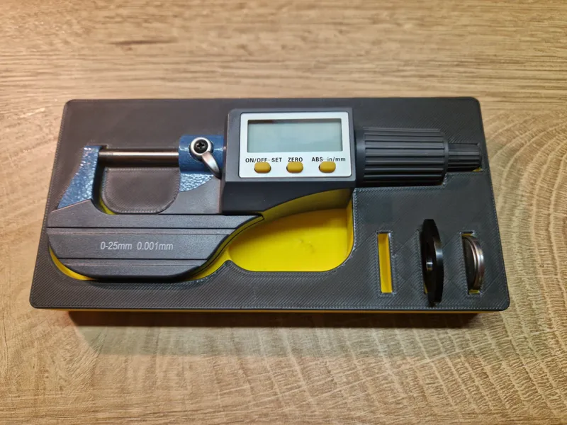 Gridfinity Bügelmessschraube / Micrometer
