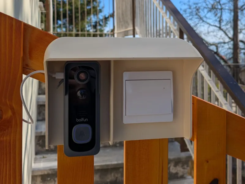 Doorbell cover
