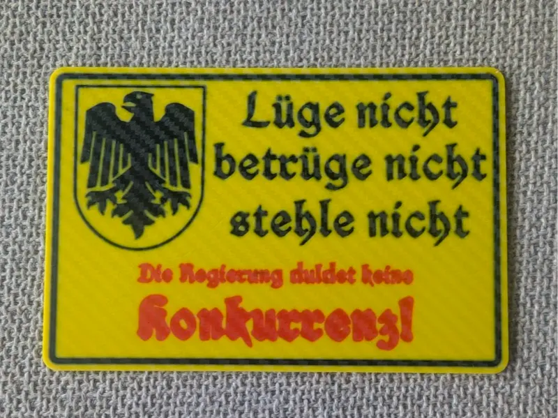 Lüge nicht, betrüge nicht, stehle nicht