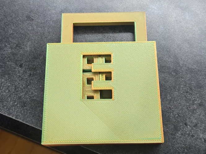 Lock Puzzle Box (Mechanical Brain Teaser)