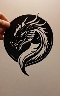 Décoration murale dragon — photo 1